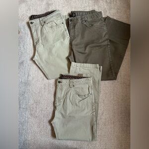 PrAna Men’s Pants Bundle 38x30